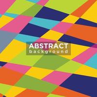 geometry creative abstract background with colorful concept vector