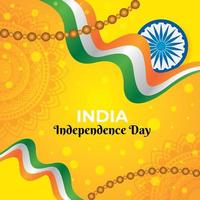 India Independence Day vector