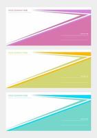 business card background template vector