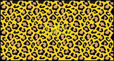 leopard pattern background vector