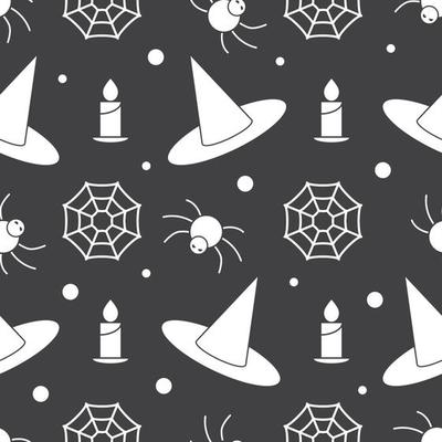 Halloween Seamless Pattern