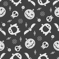 Halloween Seamless Pattern vector