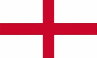 National flag of england vector