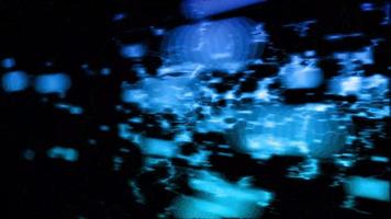 Abstract blue color motion background video