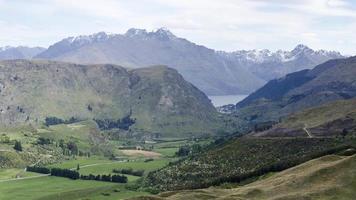 Timelapse cloud on Remarkables mountain. video