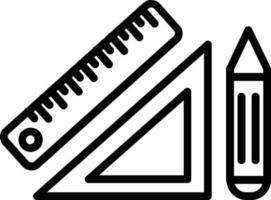 Design Tools Vector Line Icon