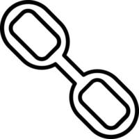Chained Vector Line Icon