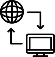 Exchange Vector Line Icon