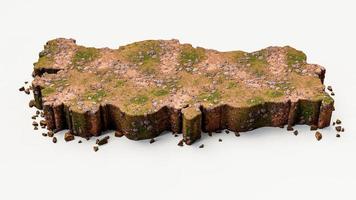 Turkey Map Ground texture 3d illustration photo