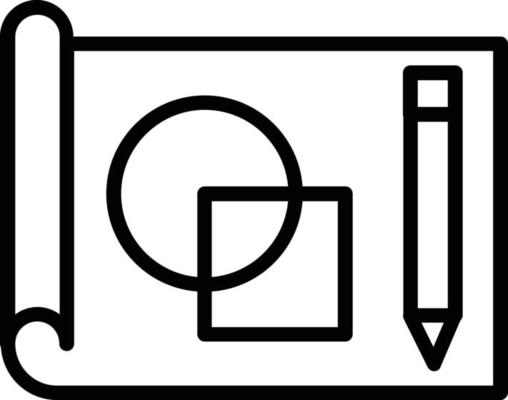 Drawing Vector Line Icon