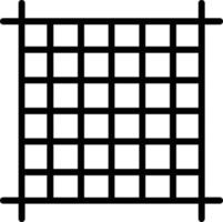 Grid Vector Line Icon