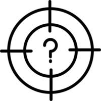 Question Vector Line Icon