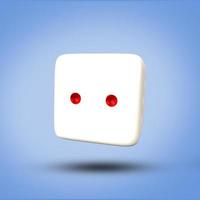 3D render dice game  free download photo