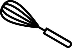 Whisk  Vector Line Icon