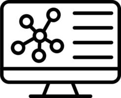 Networking Vector Line Icon