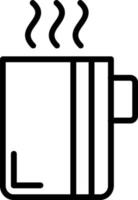 Mug Vector Line Icon