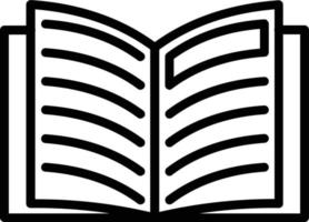 Book Vector Line Icon