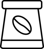 Beanbag Vector Line Icon