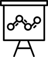 Presentation Vector Line Icon