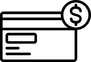 Payment Method Vector Line icon
