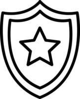 Badge  Vector Line Icon