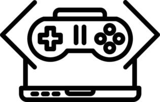 Game Development Vector Line Icon