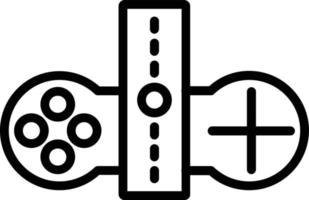 Game Console Vector Line Icon