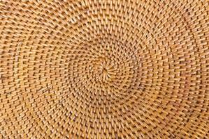 Weave pattern  rattan background photo