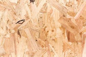 Close up texture of oriented strand board photo