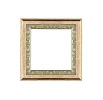 Empty wooden vintage frame photo