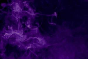 Purple smoke abstract background photo