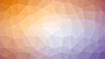 Orange and violet gradient abstract low poly style illustration graphic background photo