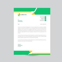 Professional Business Letterhead Design vector