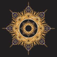 mandala background design vector