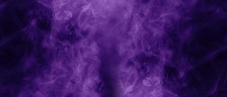 Purple smoke abstract background photo