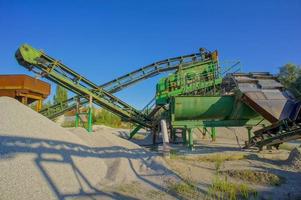 Industrial Gravel Quarry photo