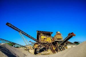 Industrial Gravel Quarry photo