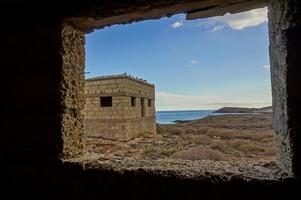 Abandoned Buildings of a Military Base photo