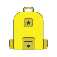 bag icon vector illustration travel and tourism