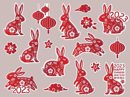◆Rabbit-PaperCutting-◆ Easy fat and cute rabbit paper cutting craft - YouTube