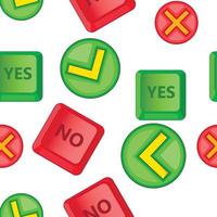 Yes and No button. Feedback concept. Positive feedback concept. Choice  button icon. Vector stock illustration 29933021 Vector Art at Vecteezy