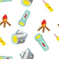 Equipment of light pattern, cartoon style vector