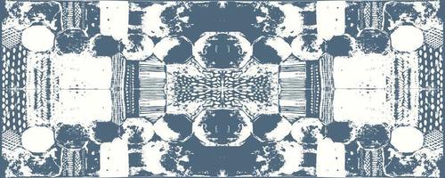 fractal with abstract spots vector pattern