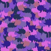 camouflage abstract backgrounds vector seamless pattern