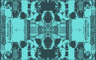 fractal with abstract spots vector pattern