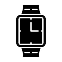 Smartwatch Glyph Icon vector