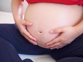 Pregnant Woman Belly photo