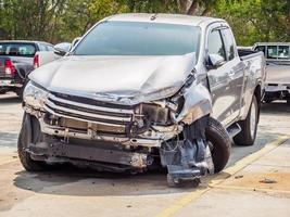 car crash accident background photo