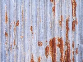 Old rusty metal sheet roof texture background photo