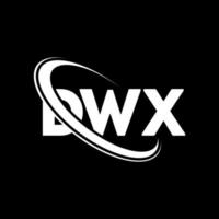 logotipo de dxx. letra dxx. diseño del logotipo de la letra dwx. logotipo de iniciales dwx vinculado con círculo y logotipo de monograma en mayúsculas. tipografía dwx para tecnología, negocios y marca inmobiliaria. vector